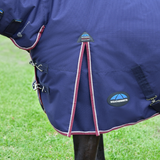 Weatherbeeta Comfitec Essential 50G Combo Turnout #colour_navy-burgundy
