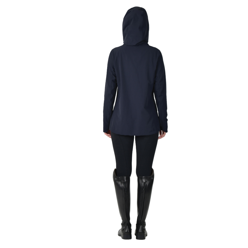 Weatherbeeta Ladies Abrasion Proof Stretch Riding Jacket #colour_navy