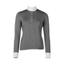 HKM Women's Long Sleeve Competition Shirt -Emilia- #colour_grey