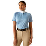 Ariat Women's Aptos Vent 2.0 Show Shirt #colour_blissful-blue