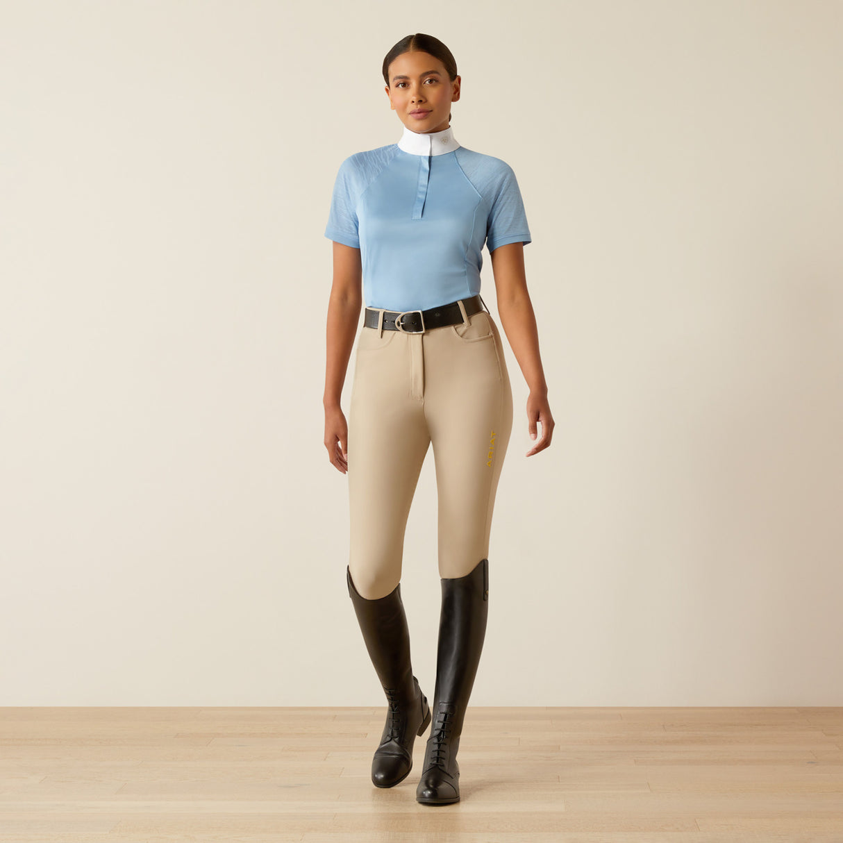 Ariat Women's Aptos Vent 2.0 Show Shirt #colour_blissful-blue