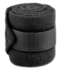 Waldhausen Shetty Fleece Bandages Set #colour_black