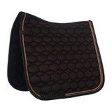 HKM Saddle Cloth -Rosegold Glamour- Style #coour_brown-rose-gold