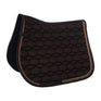 HKM Saddle Cloth -Rosegold Glamour- Style #coour_brown-rose-gold