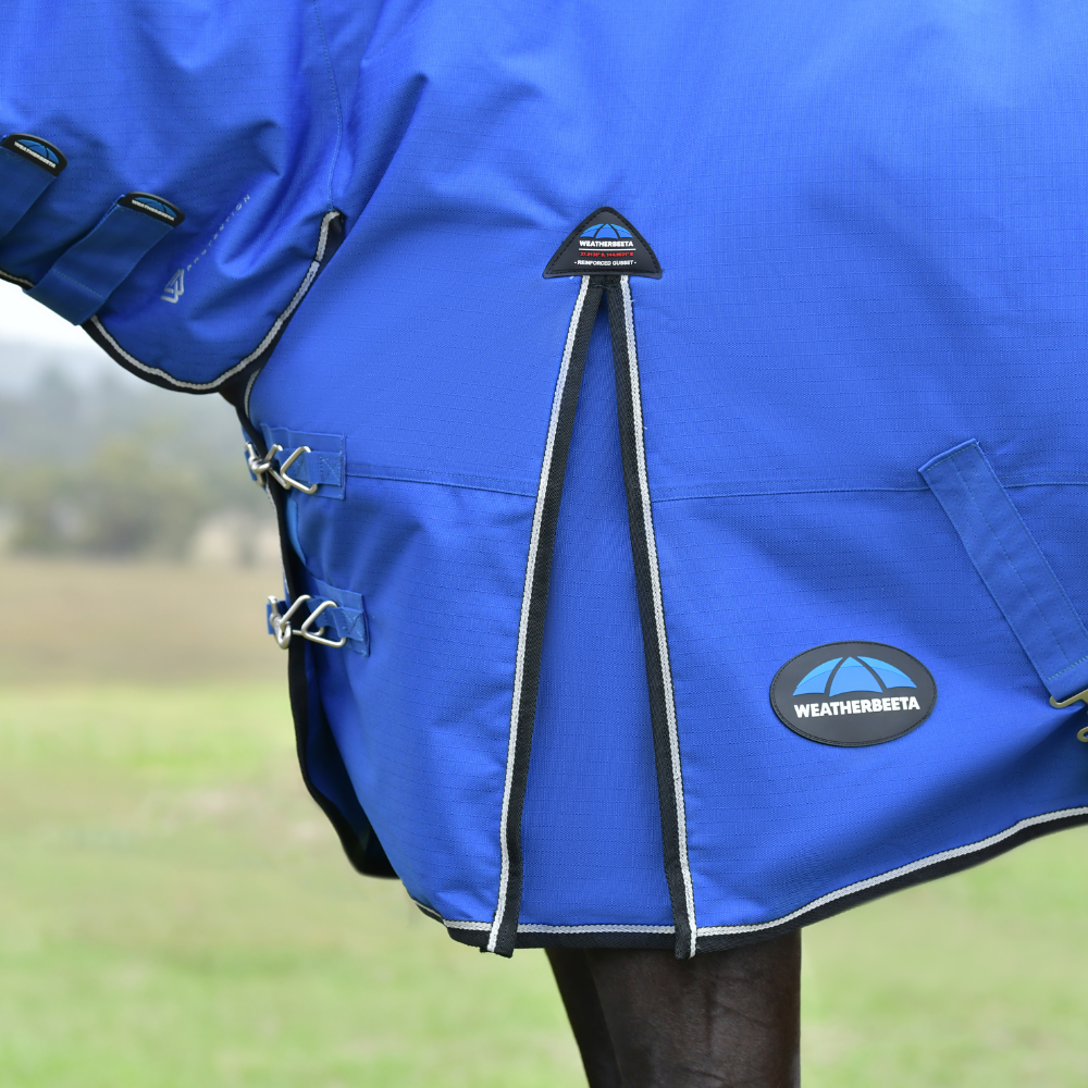 Weatherbeeta Comfitec Essential 220G Combo Turnout #colour_cobalt-black