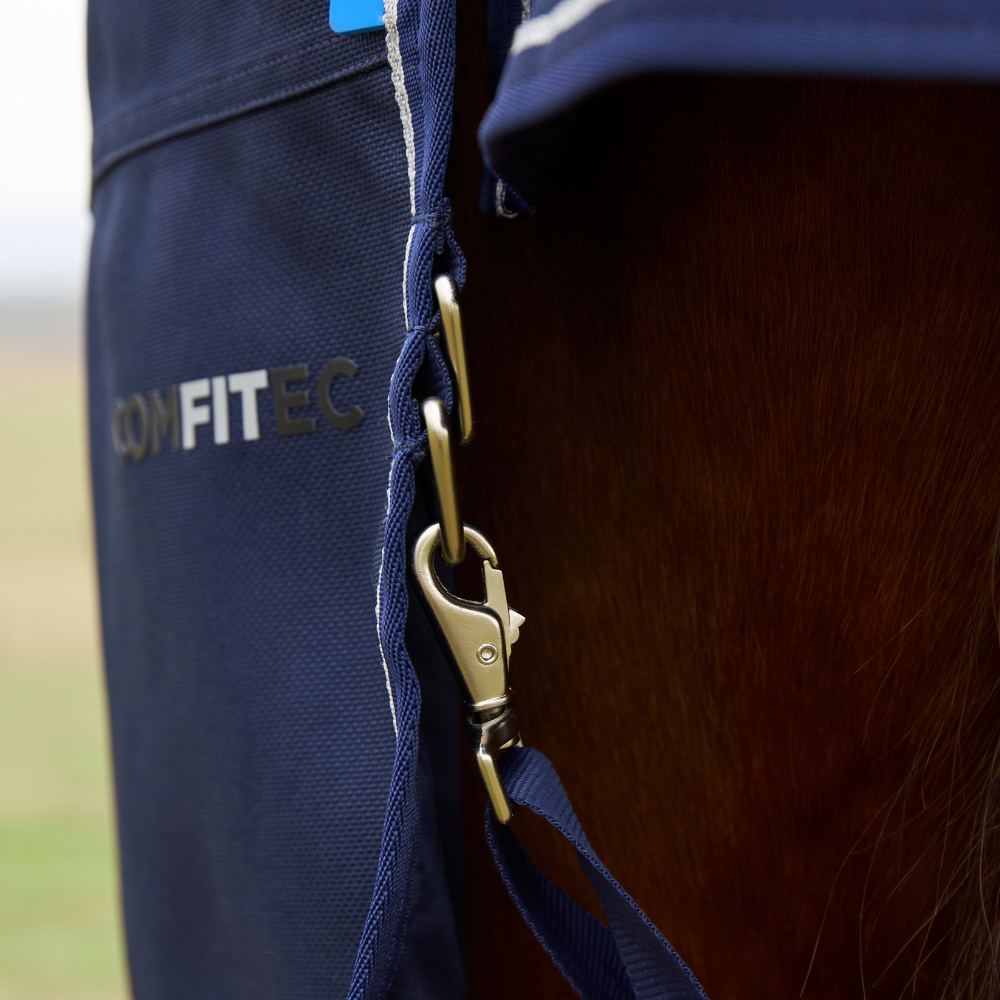 Weatherbeeta Comfitec Ultra 220G Detach-A-Neck Turnout #colour_navy