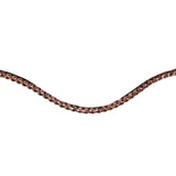 HKM Browband -Rosegold Glamour- Style #colour_brown-rose-gold