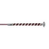 HySCHOOL Pirouette Schooling Whip #colour_silver-glitter-burgundy