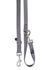HKM Nylon Dog Training Lead -Anam Cara- #colour_stone-grey