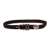 HKM Elastic Belt -Rosegold Glamour- Style #colour_brown-rose-gold