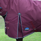 Weatherbeeta Comfitec Essential 50G Combo Turnout #colour_burgundy-navy