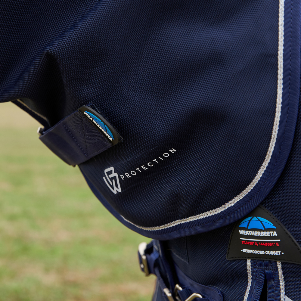 Weatherbeeta Comfitec Ultra 220G Detach-A-Neck Turnout #colour_navy