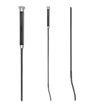 Waldhausen Dressage Whip With Gel Handle #colour_black