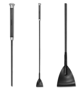 Waldhausen Jumping Whip With Gel Handle #colour_black