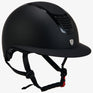 Equestro Ultra-Light Helmet In Resistant Matte Plastic #colour_black