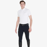 Equestro Men's Latest Generation Summer Breeches #colour_black