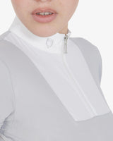 Equestro Women's Short-Sleeved Slim Fit Competition Polo Shirt