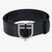 Equestro Leather Logo Belt With Logoed Buckle #colour_black-silver