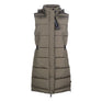 HKM Long Vest -Misty #colour_khaki