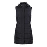 HKM Long Vest -Misty #colour_black