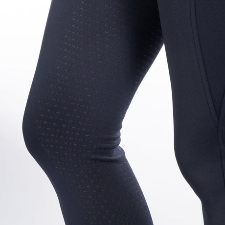 HKM Ladies Silicone Full Seat Riding Leggings -Isabella- #colour_deep-blue