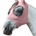HKM Anti-Fly Mask -Elastic- #colour_antique-pink