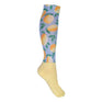 HKM Riding Socks -Essentials #colour_light-yellow-baby-blue