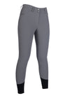 HKM Ladies Knee Patche Riding Breeches -Tampa- #colour_grey