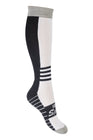 HKM Riding Socks -Olympia- #colour_black-white
