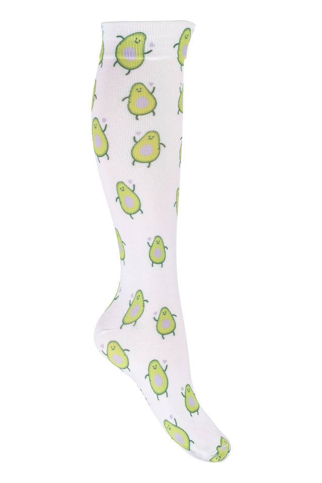 HKM Riding Socks -Arizona- #colour_lilac-green