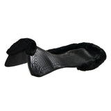 Acavallo Gel Ns-Fs Classic-Fs Cut-Out Flat #colour_black-black