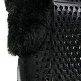 Acavallo Gel Ns-Fs Classic-Fs Cut-Out Flat #colour_black-black