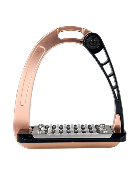 Acavallo Arena Alupro Junior Stirrups #colour_rose-gold