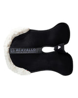 Acavallo Pad Piuma-FS WFS-FS Pocket Suede Flat #colour_black-white