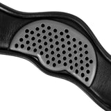 Acavallo Anatomical Dressage Girth Leather #colour_black