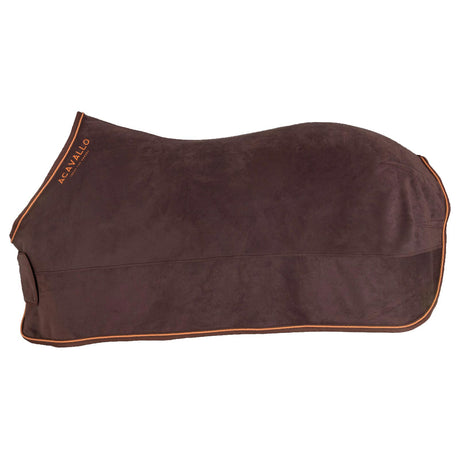 Acavallo Fleece Stable Rug 800G #colour_brown