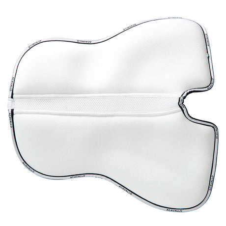 Acavallo Pad Mf Ds Sw-3Ds Suede Internal Silicone Grip Flat #colour_white