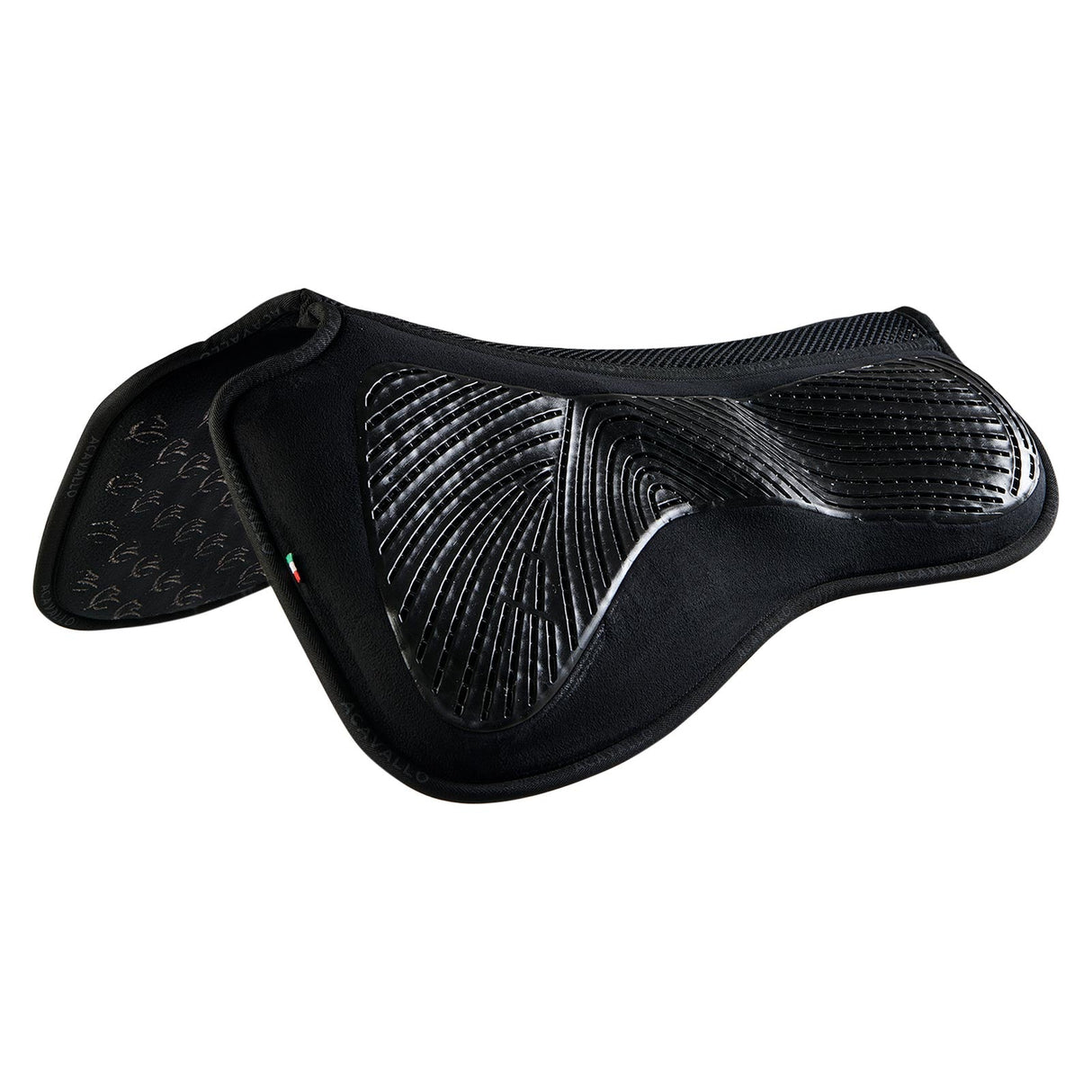Acavallo Pad Mf Ds Sw-3Ds Suede Double Sided Grip Flat #colour_black 