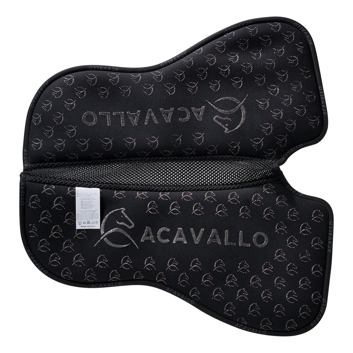 Acavallo Pad Mf Ds Sw-3Ds Suede Double Sided Grip Flat #colour_black