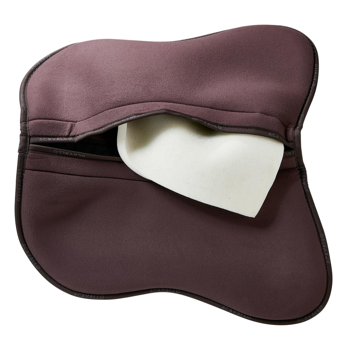 Acavallo Pad Mf Hps Cw-Cs Suede Flat Configurable Pocket #colour_brown