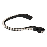 Acavallo Browband Calfskin & Pearls #colour_black-white