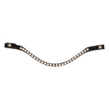 Acavallo Browband Calfskin & Pearls #colour_black-white