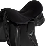 Acavallo Ortho-Pubis Seat Saver Dressage Classic Gel-In Dri-Lex 20mm #colour_black