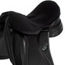 Acavallo Ortho-Pubis Seat Saver Dressage Classic Gel-In Dri-Lex 20mm #colour_black
