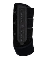 Acavallo Neoprene Front Boots Gel Inserts #colour_black