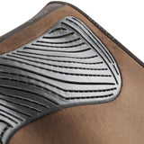Acavallo Twin Sided Classic Gel Dressage Pad With Rope #colour_brown