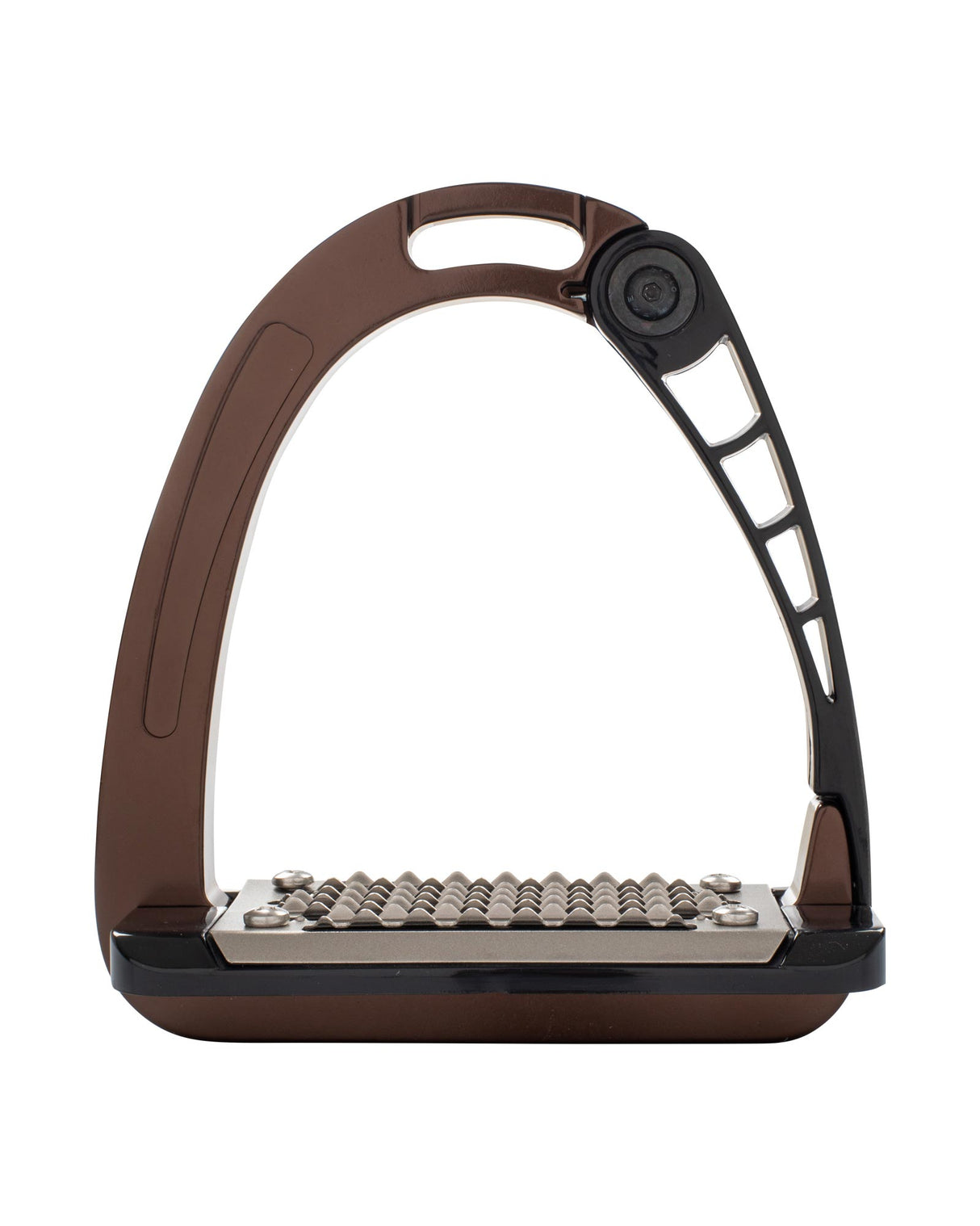 Acavallo Arena Alupro Junior Stirrups #colour_brown