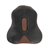 Acavallo Ortho-Pubis Seat Saver Jumping Hexagonal Gel-Out Dri-Lex 20mm #colour_brown