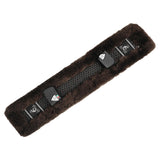 Acavallo Girth Sleeve Gel Classic Sheepskin #colour_brown