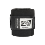 Acavallo Elastic Bandages Classic Gel #colour_black